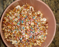 Pipoca doce de chocolate