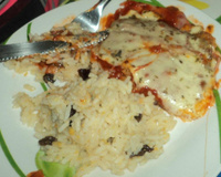 Filé à parmegiana ao forno