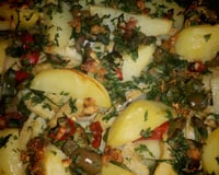 Lascas de bacalhau delícia