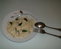 Miojo ao creme do Lennart