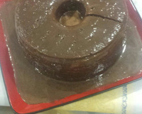 Bolo de chocolate molhado da Jú
