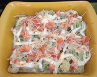 Couve-flor gratinada