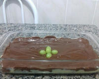 Doce de uva com chocolate