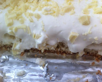 Bolo trufado de leite em pó