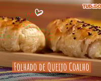 Folhado de queijo coalho 