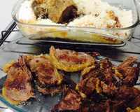 Picanha ao forno com sal grosso e molho spice