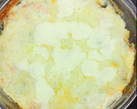 Couve-flor gratinada