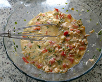 Omelete de forno fácil e gostoso