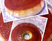 Pudim cremoso de coco