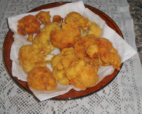 Couve-flor à milanesa