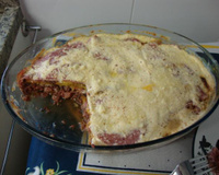 Lasanha de banana da terra