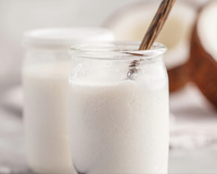 Leite de coco caseiro