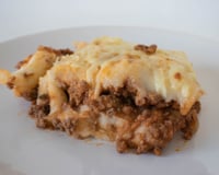 Escondidinho de aipim com carne moída