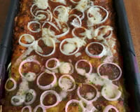 Pizza para aniversário (massa)