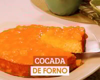 Cocada de forno
