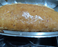 Pão caseiro com fermento em pó da Denise