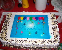 Bolo Bicho de Pé de Morango