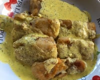 Filé de peixe ao molho de maracujá