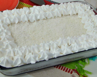 Pavê de coco da Wanderléia