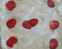 Pavê de morango simples