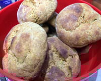 Pão de batata integral