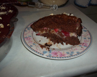 Bolo tentação de morango