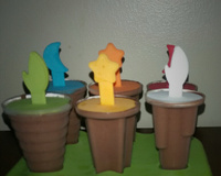 Picolé de chocolate