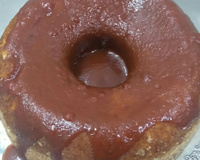 Bolo de fubá com goiabada