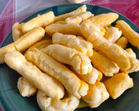 Biscoito de polvilho frito com fubá