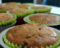 Cupcake de Banana com Canela