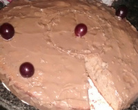 Bolo de chocolate de liquidificador