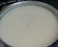 Canjica branca cremosa (Mungunzá)