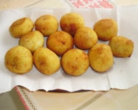 Bolinho de carne e batata