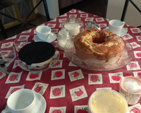 Bolo de castanha de caju