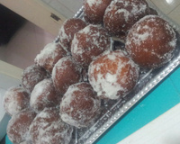 Sonho recheado com goiabada