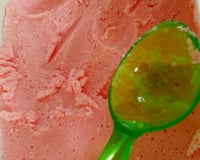 Sorvete de pó de suco