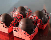 Trufa de gelatina de maracujá