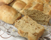 Pão caseiro integral com figo turco (adocicado)