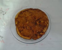 Torta light de banana na frigideira