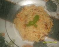 Arroz na panela de pressão