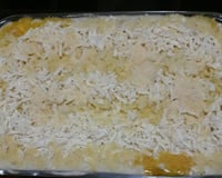 Escondidinho de macaxeira com carne  de sol