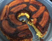 Torta de banana espumante