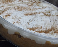 Torta de banana banoffee