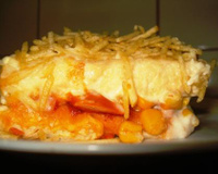 Cachorro quente deitado