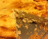 Quiche de presunto e queijo do Glauco