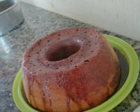 Calda de chocolate para bolo de cenoura