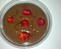 Delícia de morango e chocolate