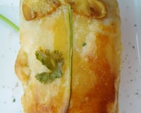 Folhado de Bacalhau à moda do Chef