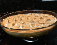 Doce de banana com suspiro