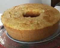 Bolo de tapioca granulada